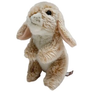 🍒 Anna Club Lop-Eared Bunny Floppy Ear Rabbit Cream Beige Plush Soft Kids Toy